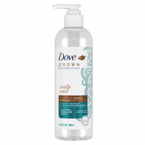 Dove CROWN Collection Scalp Care Holistic Hair Care Shampoo Perspective: back