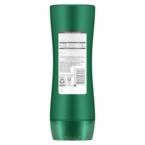 Suave Tea Tree & Hemp Seed Oil Revitalizing Conditioner Perspective: back
