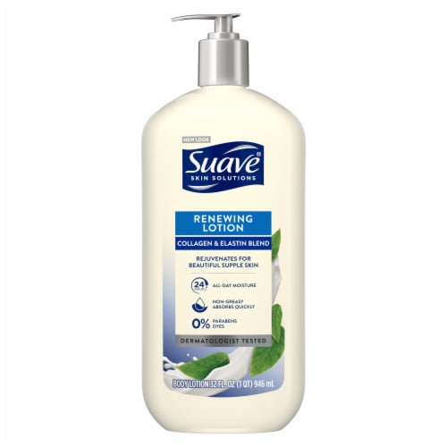 Suave Skin Solutions Collagen Elastin Lotion Perspective: back