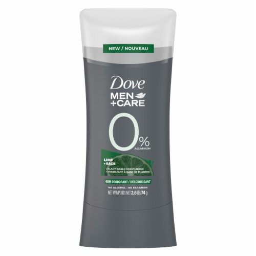 Dove Men+Care Aluminum-Free 48-Hour Protection Lime & Sage Deodorant Stick Perspective: back