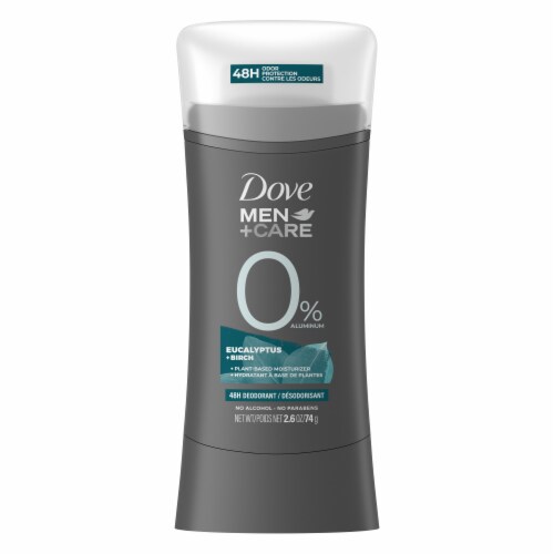 Dove Men+Care Eucalyptus+Birch 0% Stick, 2.6oz - Metro Market