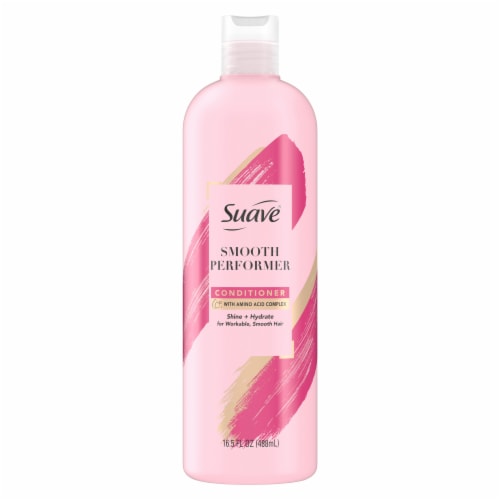 Suave Pink Smooth Performer Smoothing Conditioner Perspective: back