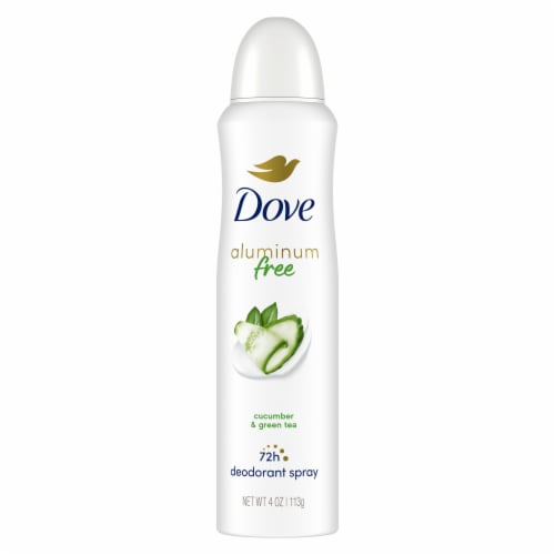 Dove Women's Antiperspirant Deodorant Spray Cucumber & Green Tea Aluminium-Free Perspective: back