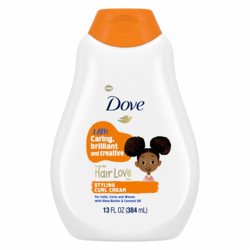 Dove Kids Care Hair Love Styling Curl Cream Perspective: back
