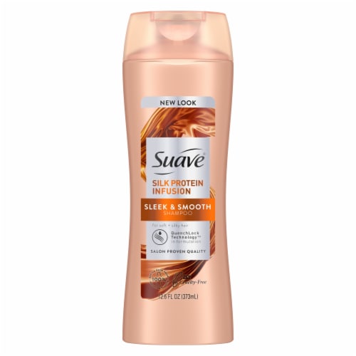 Suave Silver Silk Protein Infusion Shampoo Perspective: back