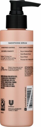 Suave Anti-Frizz Smoothing Serum Perspective: back