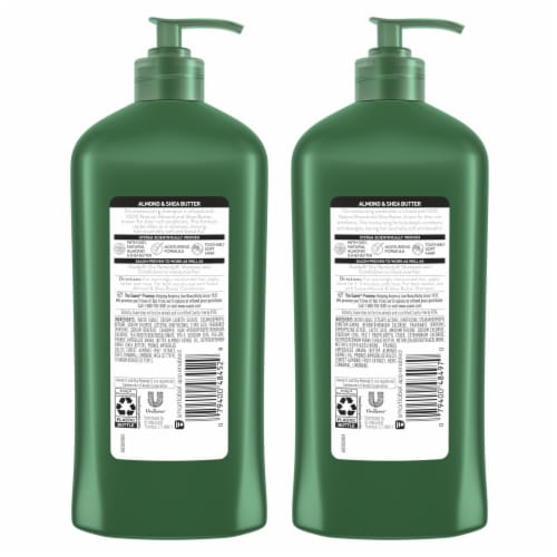 ​​​​​​​Suave® Professionals Almond & Shea Butter Moisturizing shampoo & Conditioner Perspective: back