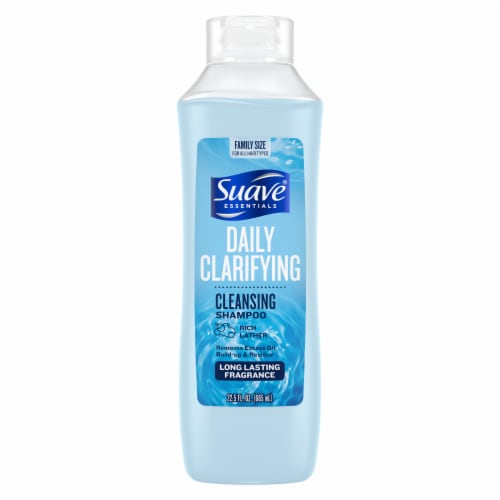 Suave Essentials Daily Clarifying Cleansing Shampoo Perspective: back