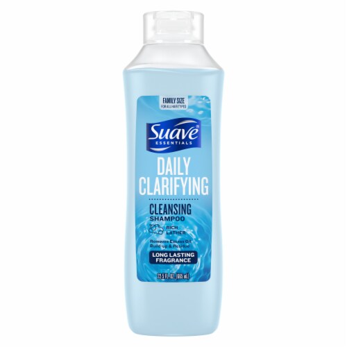 Suave Essentials Daily Clarifying Cleansing Shampoo Perspective: back