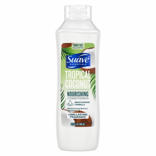 Suave Essentials Tropical Coconut Nourishing Conditioner Perspective: back