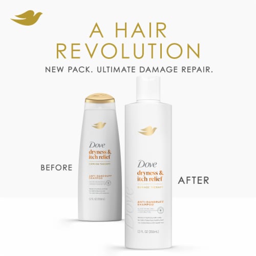 Dove Bond Strength Shampoo Perspective: back