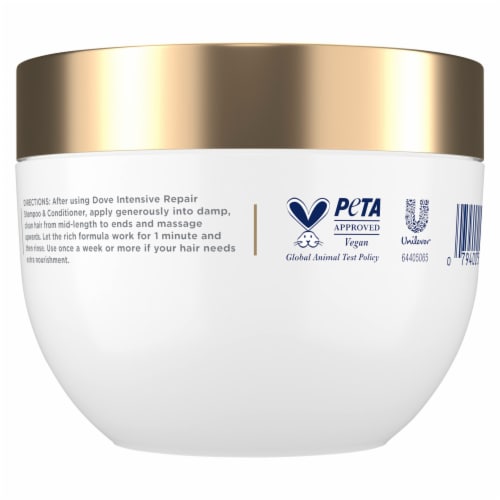 Dove Intensive Repair 10-in-1 Serum Mask Perspective: back