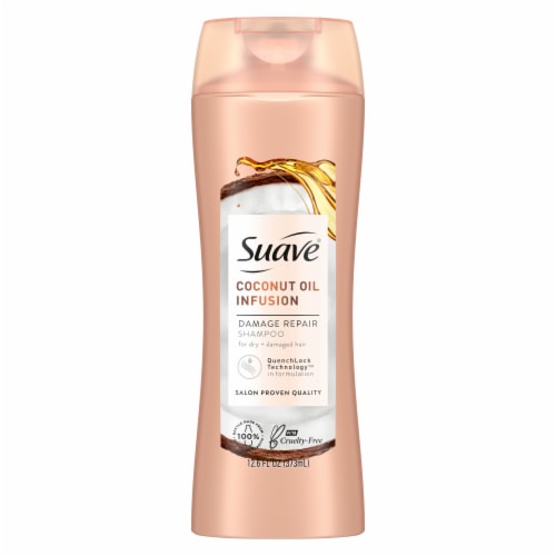 Suave Professionals Coconut Oil Infusion Damage Repair Shampoo Perspective: back