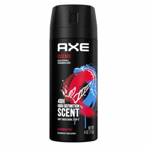 AXE Black Pepper & Cedarwood Essence Mens Body Spray Deodorant Perspective: back