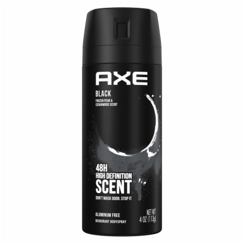 AXE Black Body Spray Deodorant Perspective: back