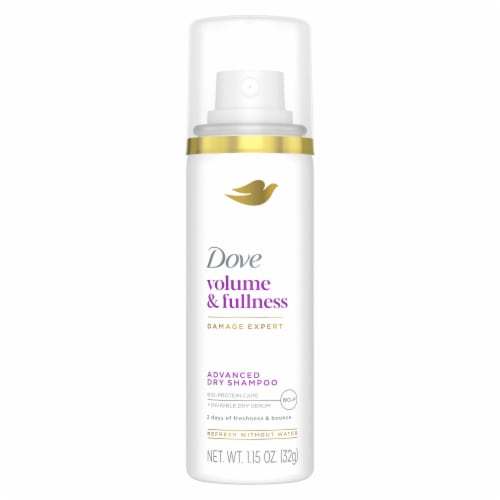Dove Volume & Fullness Advanced Dry Shampoo Perspective: back