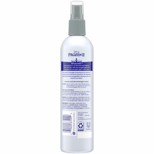 Suave® Kids Disney Frozen Sparkle Berry Detangler Spray Perspective: back