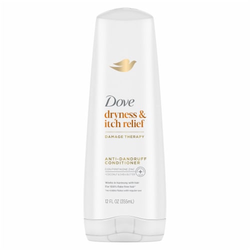 Dove Conditioner, DermaCare Scalp Anti-Dandruff for Itchy Scalp with Pyrithione Zinc Perspective: back