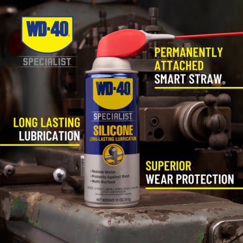 WD-40® Specialist Water Resistant Silicone Lubricant Spray Perspective: back