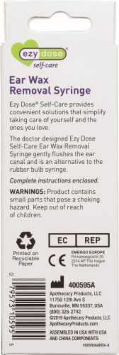 EZY Dose® Ear Wax Removal Syringe Perspective: back