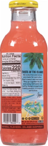 Calypso® Strawberry Lemonade Perspective: back