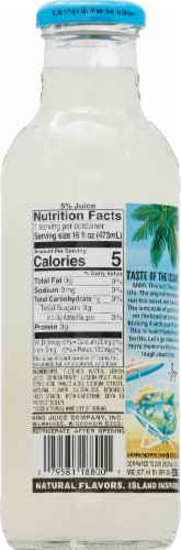 Calypso® Light Original Lemonade Perspective: back
