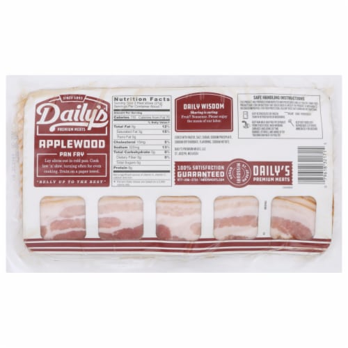 Daily's® Applewood Smoked Bacon Perspective: back