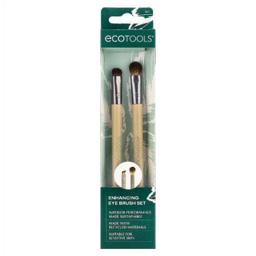 Ecotools® Enhancing Eye Brush Set Perspective: back