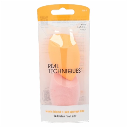 Real Techniques® Miracle Complexion Sponge & Miracle Powder Sponge Perspective: back
