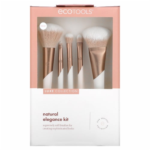 Ecotools® Luxe Collection Natural Elegance Brush Kit Perspective: back