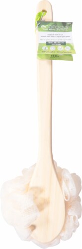 Ecotools® EcoPouf Bath Brush Perspective: back