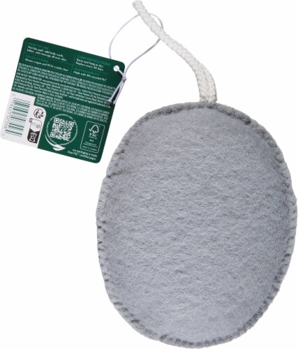 Ecotools® Charcoal Exfoliating Puff Perspective: back