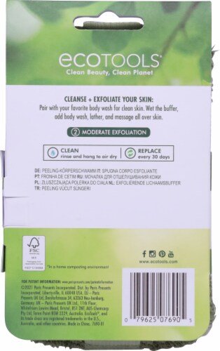 Ecotools® Exfoliating Body Buffer Perspective: back