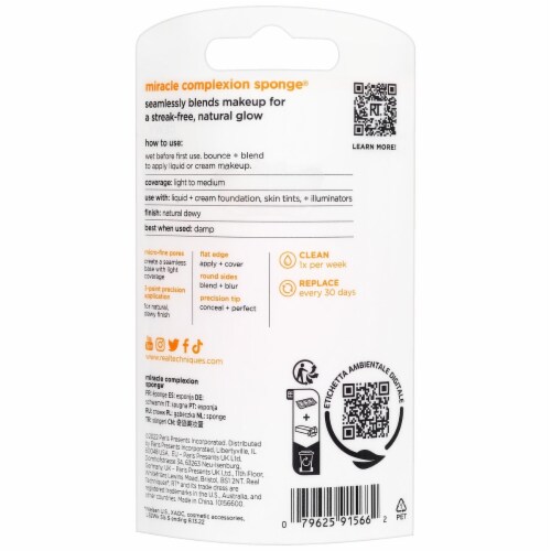 Real Techniques® Miracle Complexion Sponge® Perspective: back
