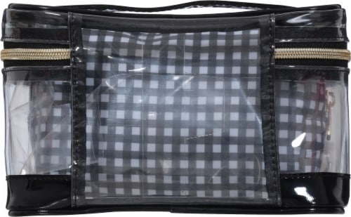 Scunci® Cosmetic Train Case Set Perspective: back