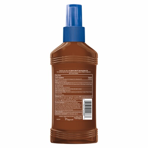 Banana Boat Tanning Oil Spray SPF 8 Perspective: back