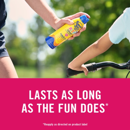Banana Boat Kids Sport Broad Spectrum Sunscreen Spray Perspective: back