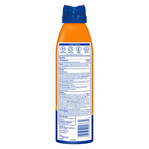 Banana Boat Ultra Sport Sunscreen Spray SPF 15 Perspective: back