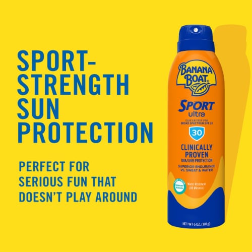 Banana Boat Sport Ultra SPF 30 Sunscreen Spray Perspective: back