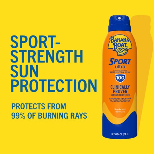 Banana Boat Ultra Sport Sunscreen Spray SPF 100 Perspective: back