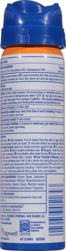 Banana Boat® Sport Performance® Cool Zone™ Spray Sunscreen SPF 30 Perspective: back