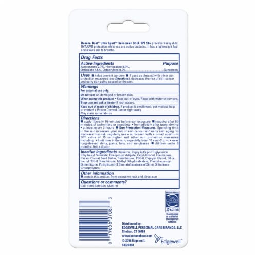 Banana Boat® Ultra Sport SPF 50+ Sunscreen Stick Perspective: back