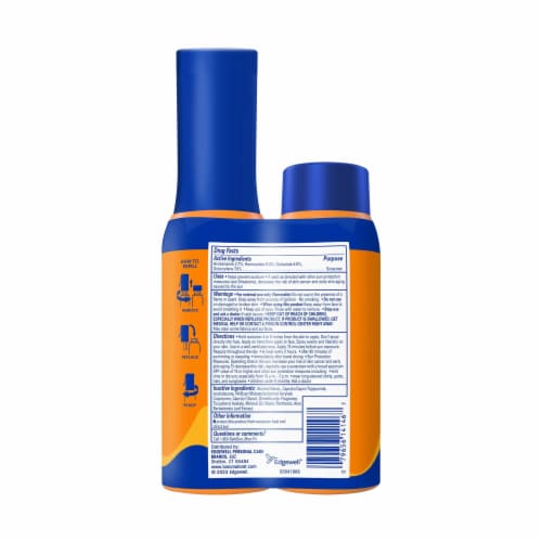 Banana Boat® Sport™360 Coverage SPF 50 Sunscreen Bottle and Refill Perspective: back