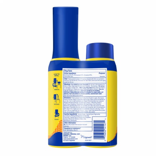 Banana Boat® Kids 360 Coverage SPF 50 Sunscreen Bottle and Refill Perspective: back