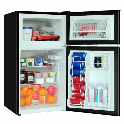 Avanti RA32J3S 3.2 Cu. Ft. Stainless Steel Compact Refrigerator Perspective: back