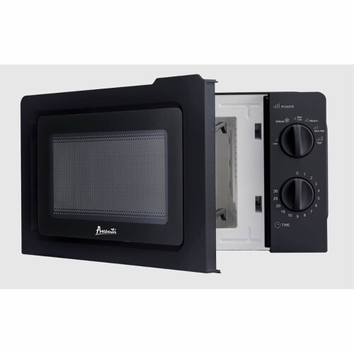 Avanti MM07K1B 0.7 Cu. Ft. Black Countertop Manual Microwave Oven, 1