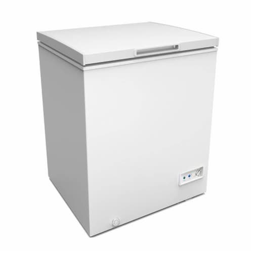Avanti CF5F0W 5.0 Cu. Ft. White Chest Freezer Perspective: back