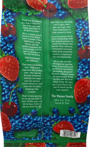 Wyman's® Cherry Berry & Kale Mix Frozen Fruit Perspective: back