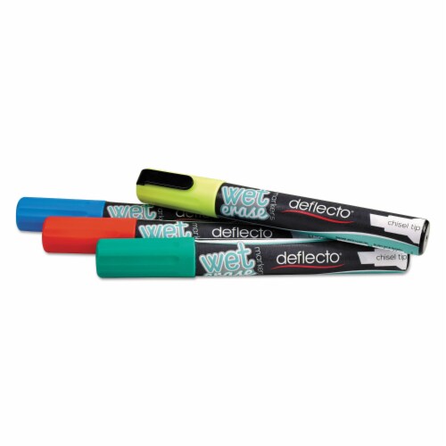 deflecto® MARKER,WET ERASE,CH,4,AST SMA510-V4 Perspective: back