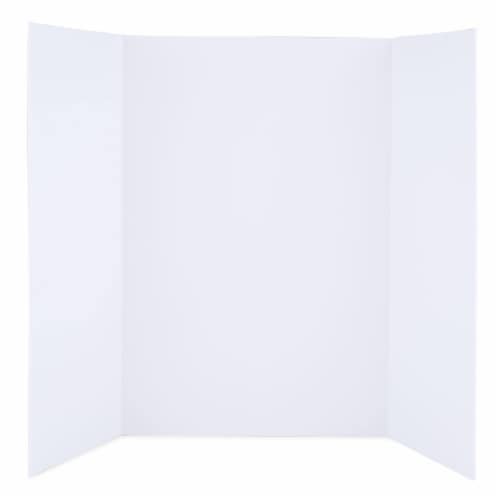 Elmer's® Tri-Fold Foam Display Board - White Perspective: back